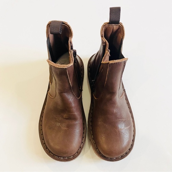 Caramel Baby and Child little boys leather booties Made in Italy - Picture 3 of 9